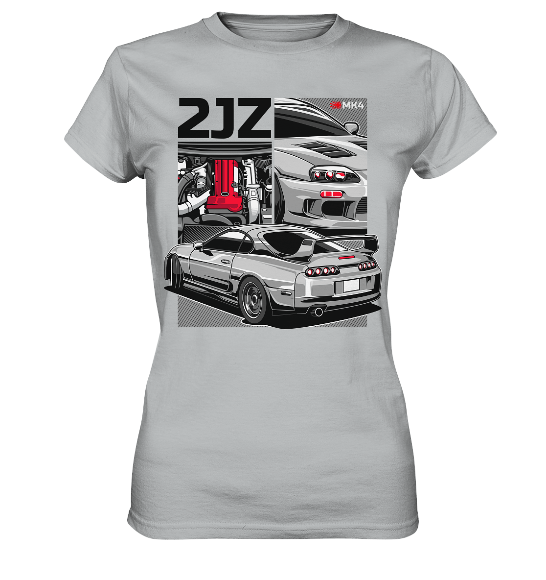 2JZ Supra - Ladies Premium Shirt - MotoMerch.de
