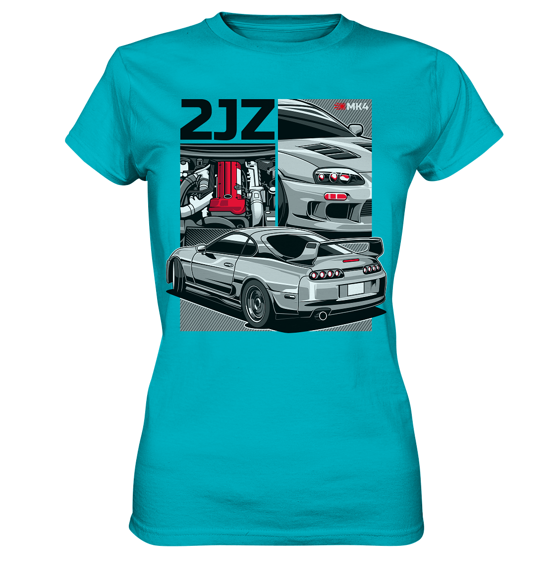 2JZ Supra - Ladies Premium Shirt - MotoMerch.de