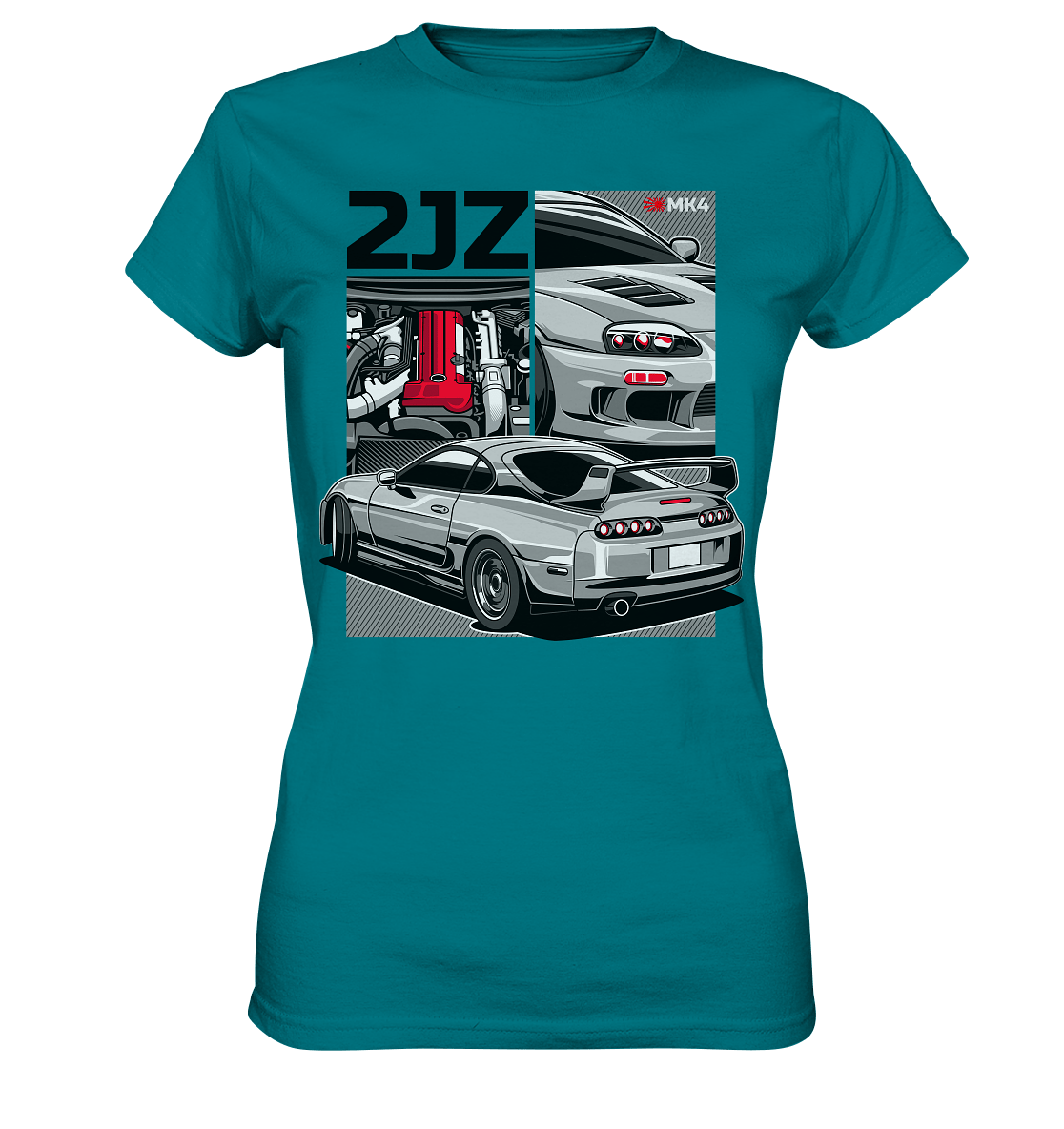 2JZ Supra - Ladies Premium Shirt - MotoMerch.de