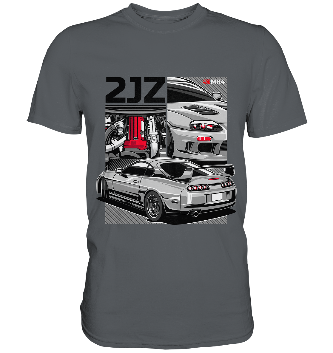 2JZ Supra - Premium Shirt - MotoMerch.de