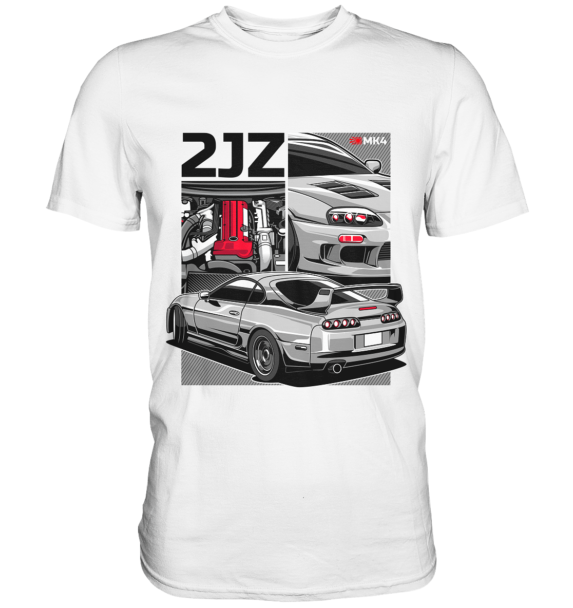 2JZ Supra - Premium Shirt - MotoMerch.de