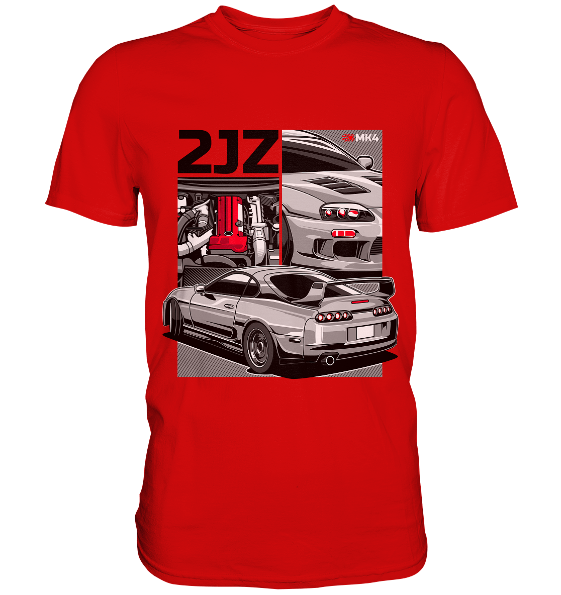 2JZ Supra - Premium Shirt - MotoMerch.de