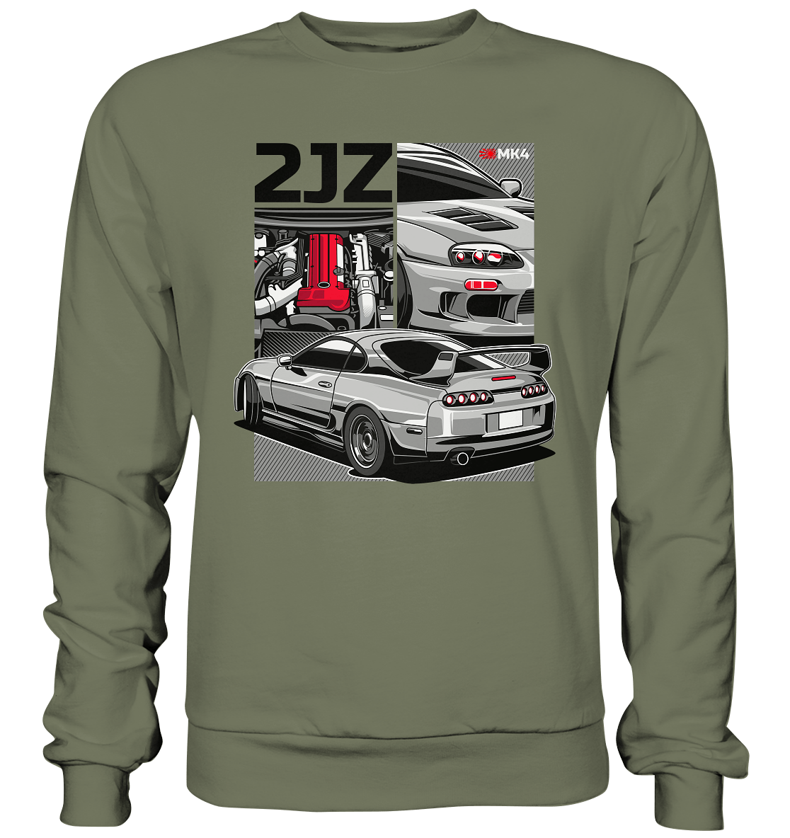 2JZ Supra - Premium Sweatshirt - MotoMerch.de