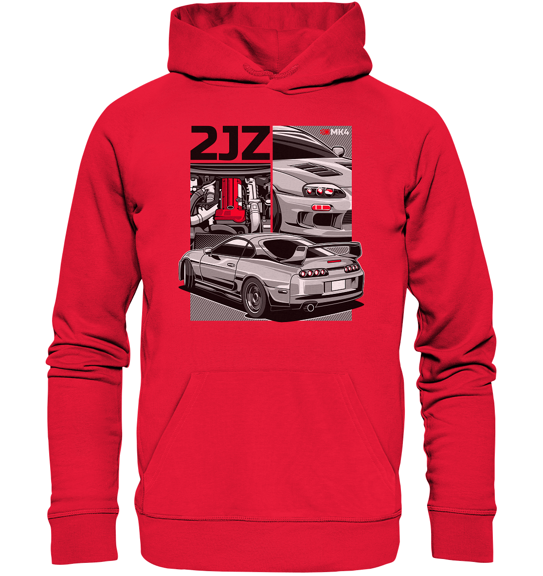 2JZ Supra - Premium Unisex Hoodie - MotoMerch.de