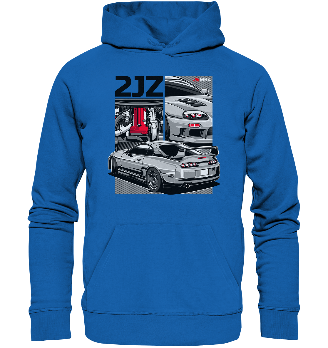 2JZ Supra - Premium Unisex Hoodie - MotoMerch.de