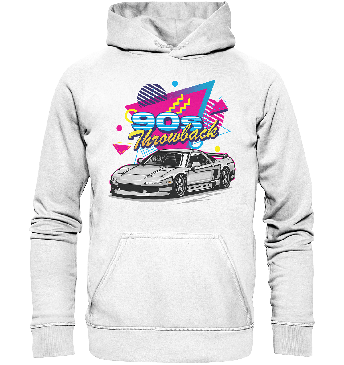 90s Throwback Honda NSX - Basic Unisex Hoodie - MotoMerch.de