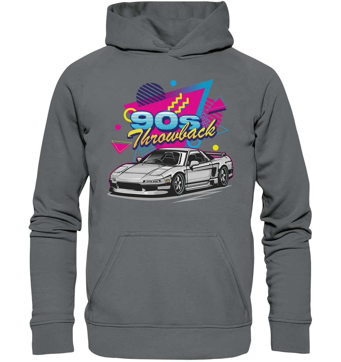 90s Throwback Honda NSX - Basic Unisex Hoodie - MotoMerch.de