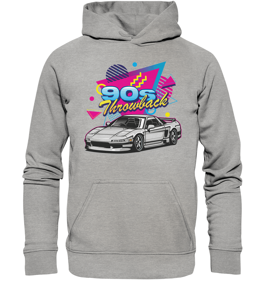 90s Throwback Honda NSX - Basic Unisex Hoodie - MotoMerch.de