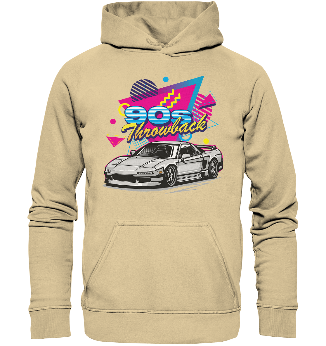 90s Throwback Honda NSX - Basic Unisex Hoodie - MotoMerch.de