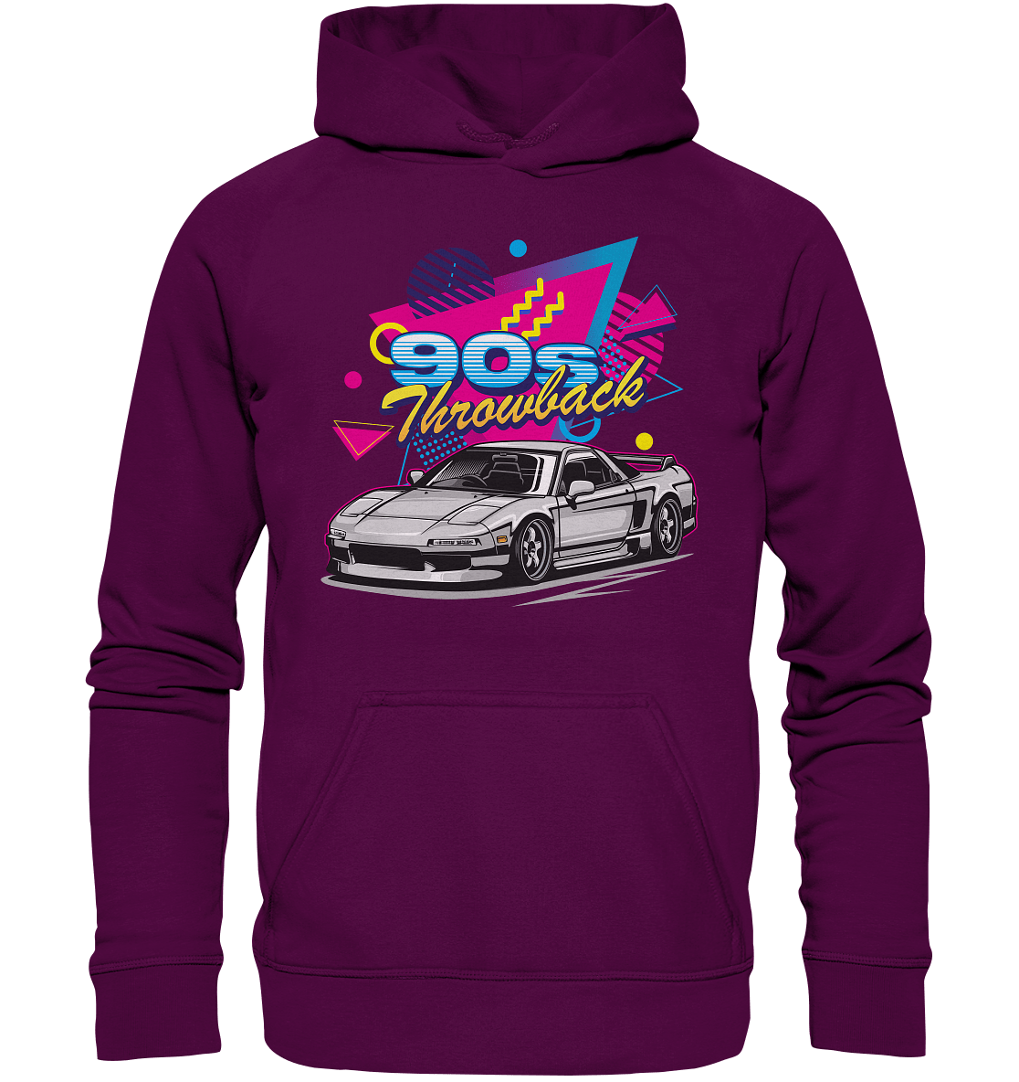 90s Throwback Honda NSX - Basic Unisex Hoodie - MotoMerch.de
