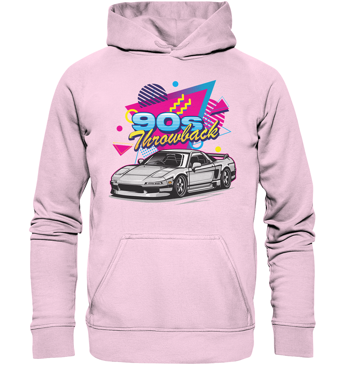 90s Throwback Honda NSX - Basic Unisex Hoodie - MotoMerch.de