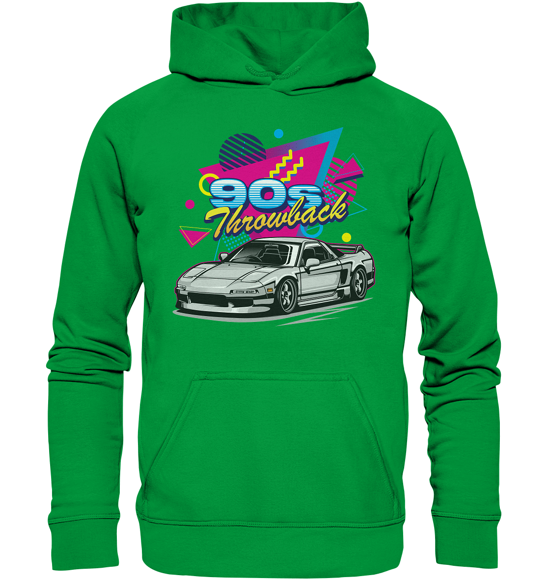 90s Throwback Honda NSX - Basic Unisex Hoodie - MotoMerch.de