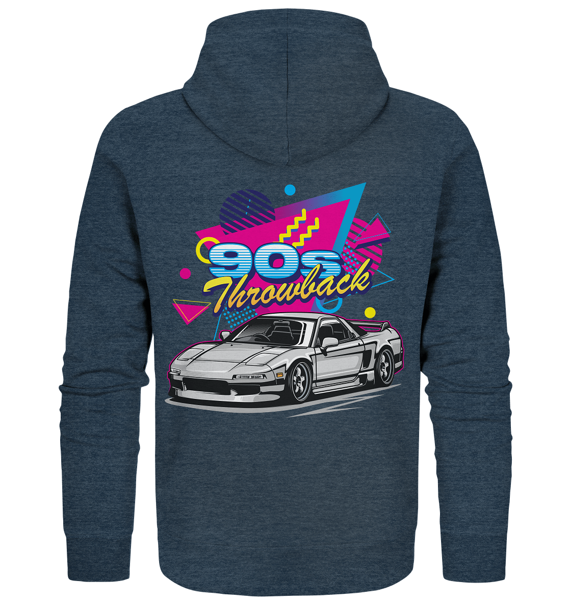 90s Throwback Honda NSX - Organic Zipper - MotoMerch.de
