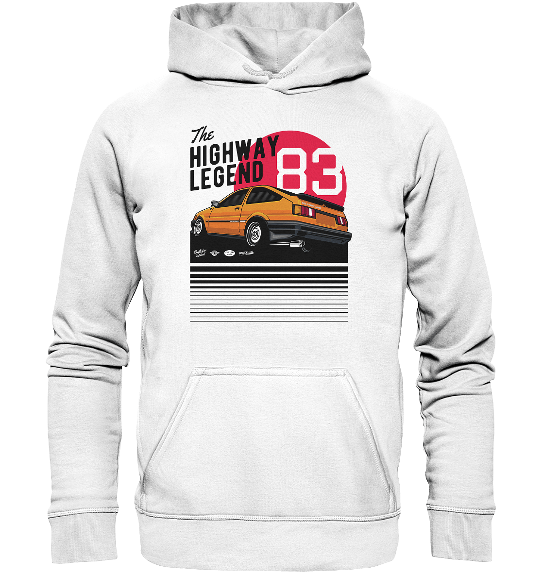 AE86 Corolla Levin - Basic Unisex Hoodie - MotoMerch.de