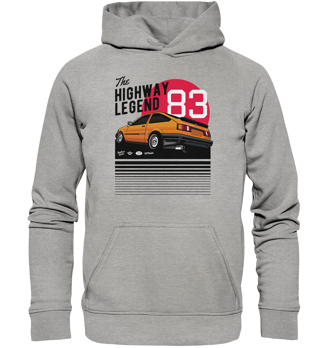 AE86 Corolla Levin - Basic Unisex Hoodie - MotoMerch.de