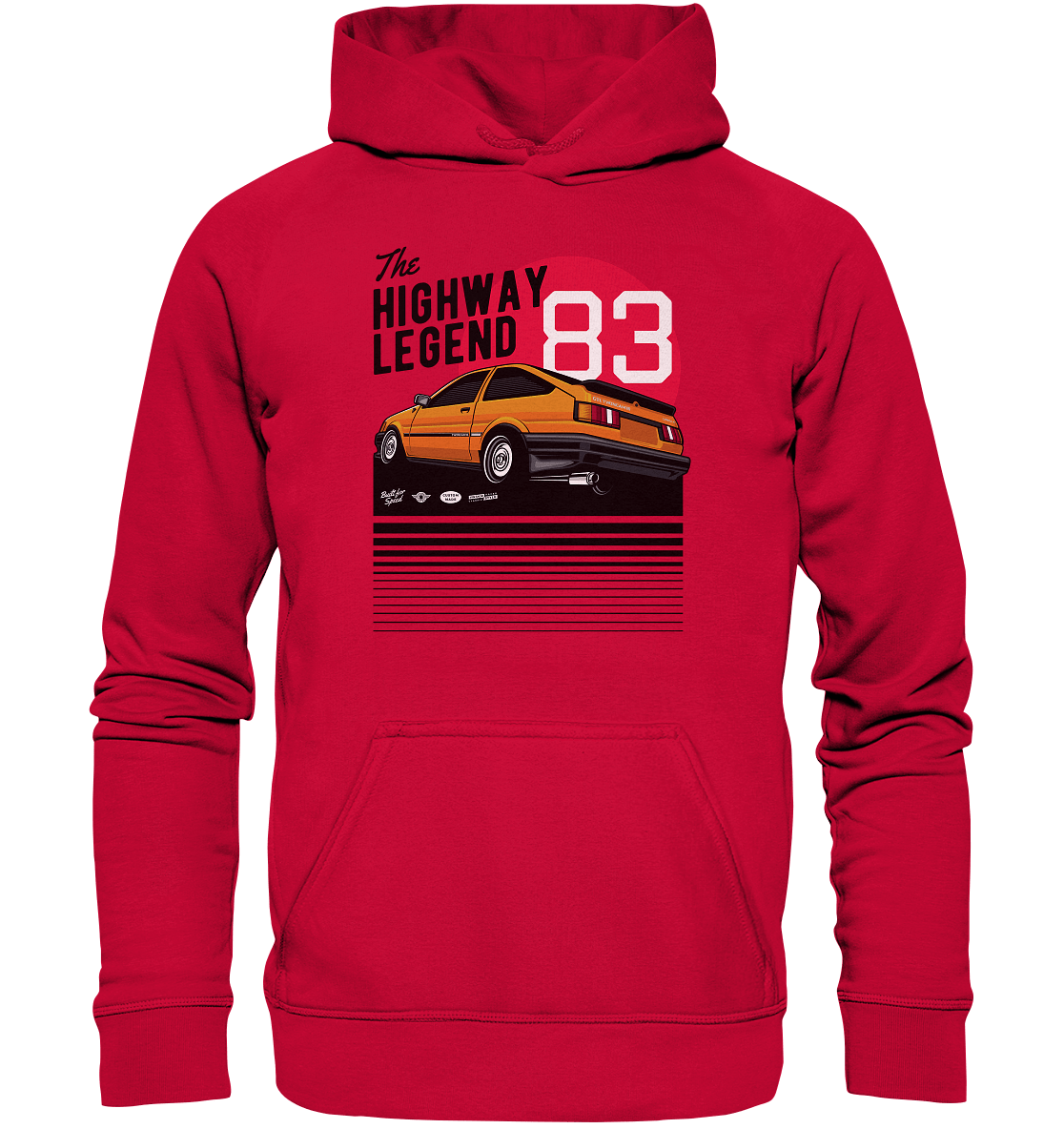 AE86 Corolla Levin - Basic Unisex Hoodie - MotoMerch.de