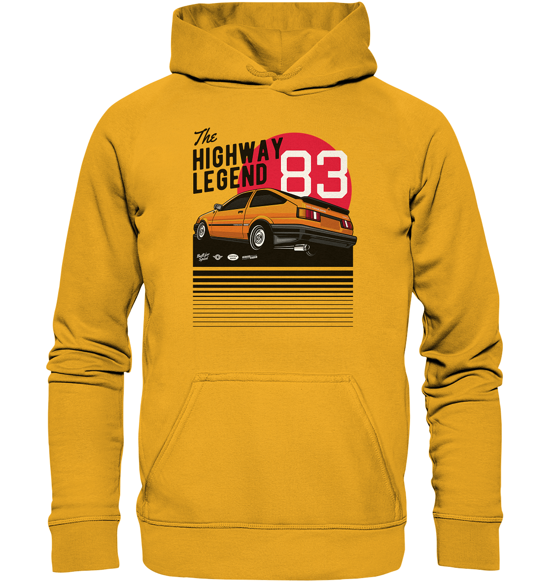 AE86 Corolla Levin - Basic Unisex Hoodie - MotoMerch.de