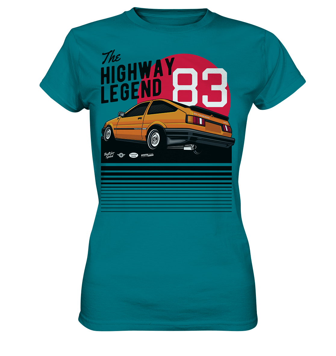 AE86 Corolla Levin - Ladies Premium Shirt - MotoMerch.de