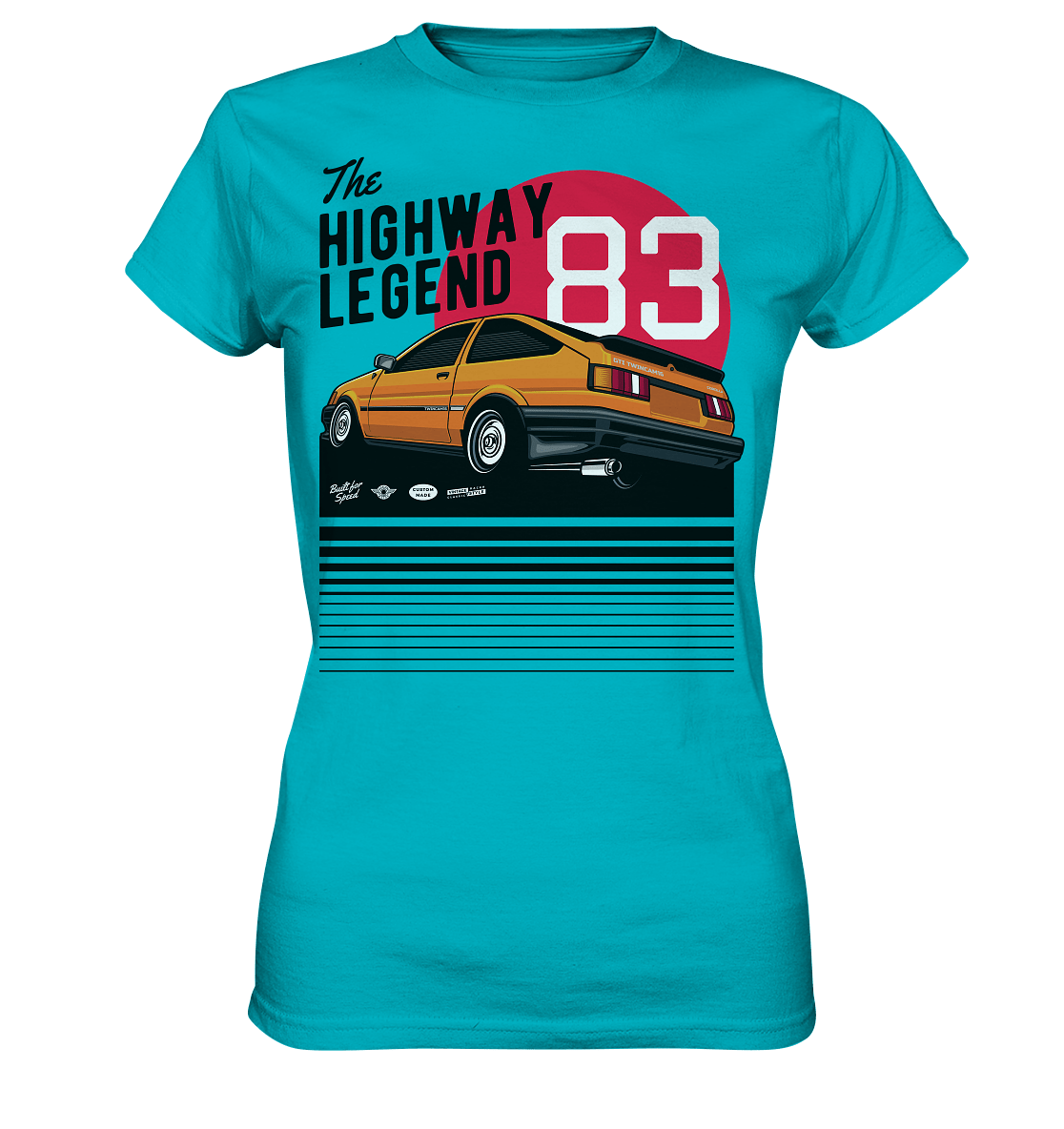 AE86 Corolla Levin - Ladies Premium Shirt - MotoMerch.de