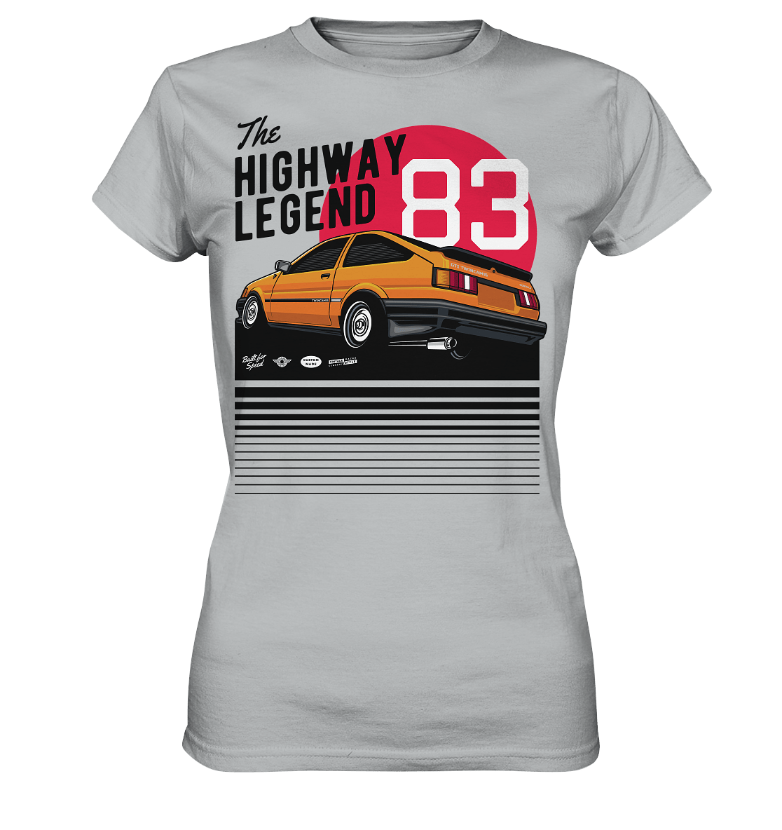 AE86 Corolla Levin - Ladies Premium Shirt - MotoMerch.de