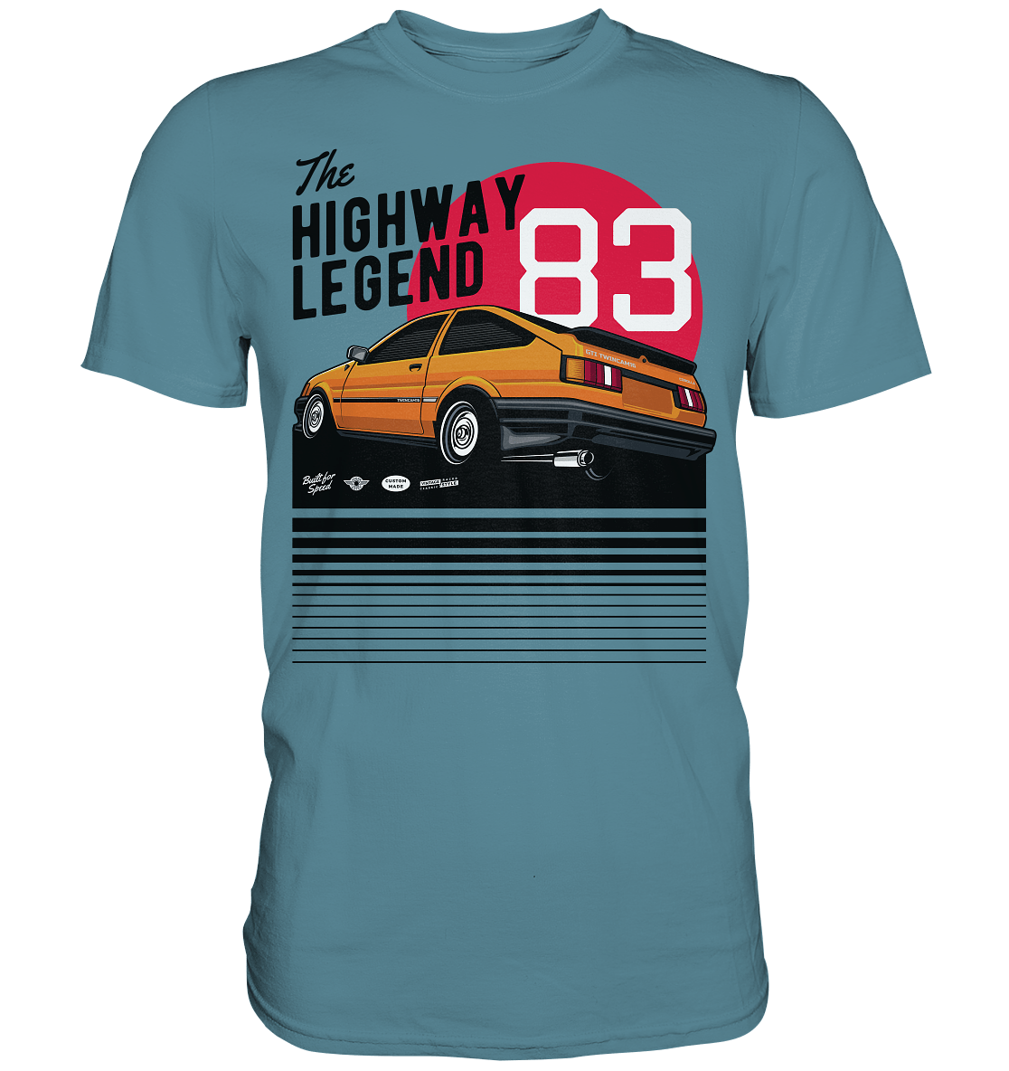 AE86 Corolla Levin - Premium Shirt - MotoMerch.de