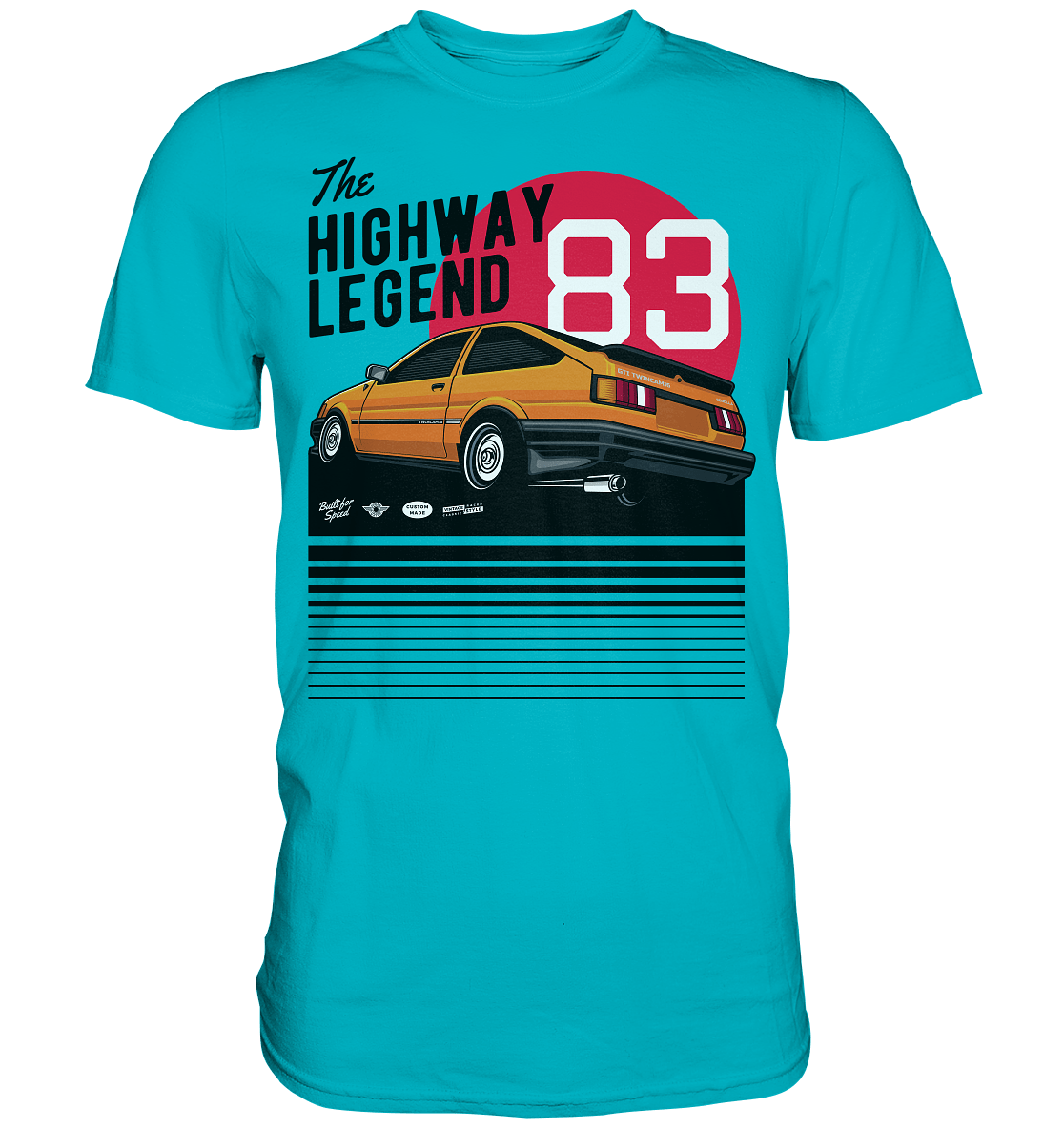 AE86 Corolla Levin - Premium Shirt - MotoMerch.de