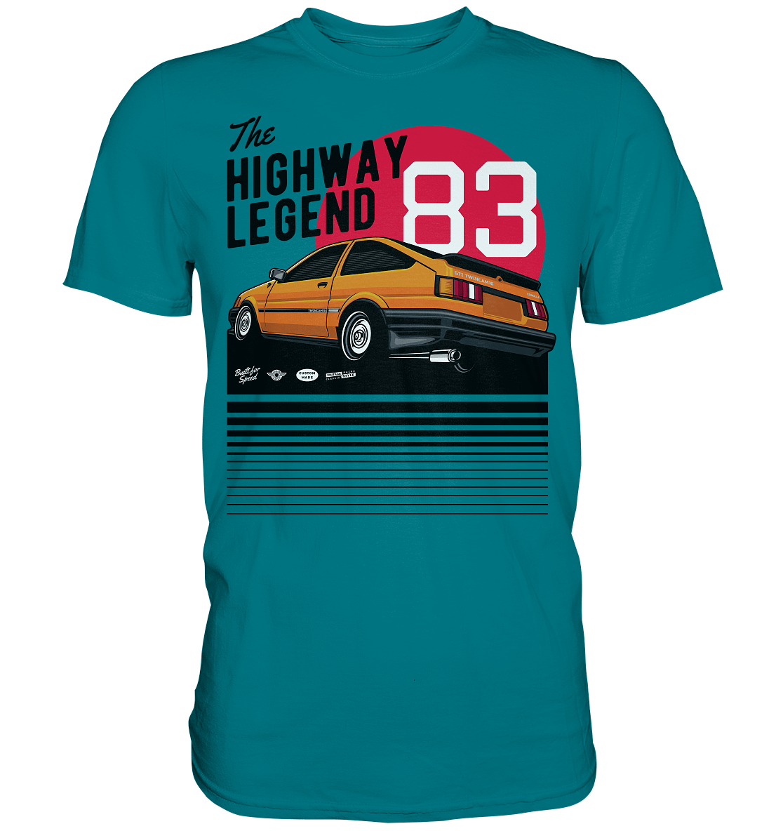 AE86 Corolla Levin - Premium Shirt - MotoMerch.de