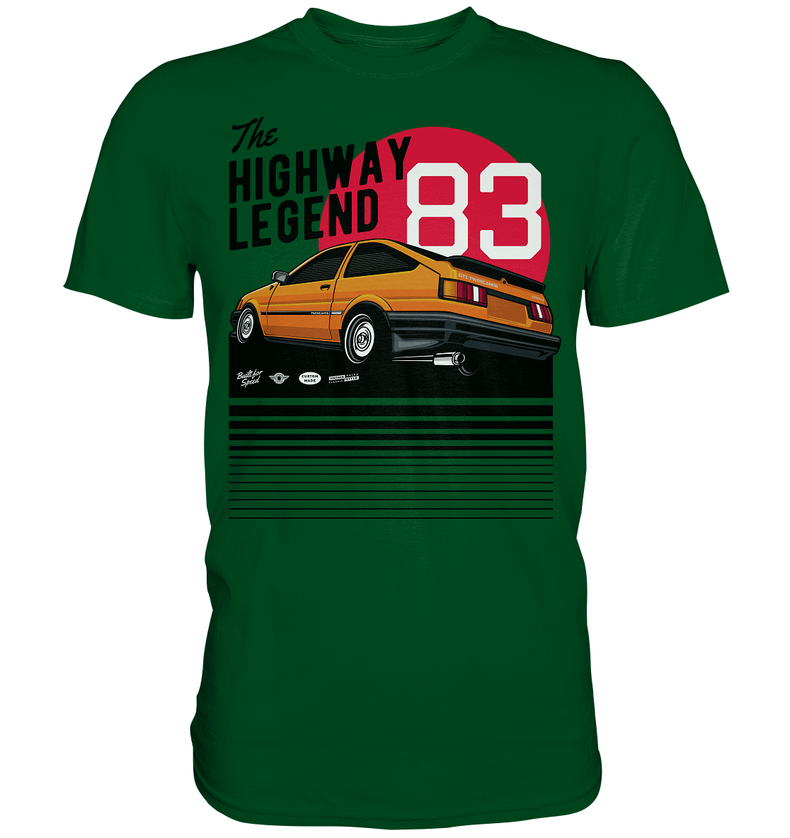 AE86 Corolla Levin - Premium Shirt - MotoMerch.de