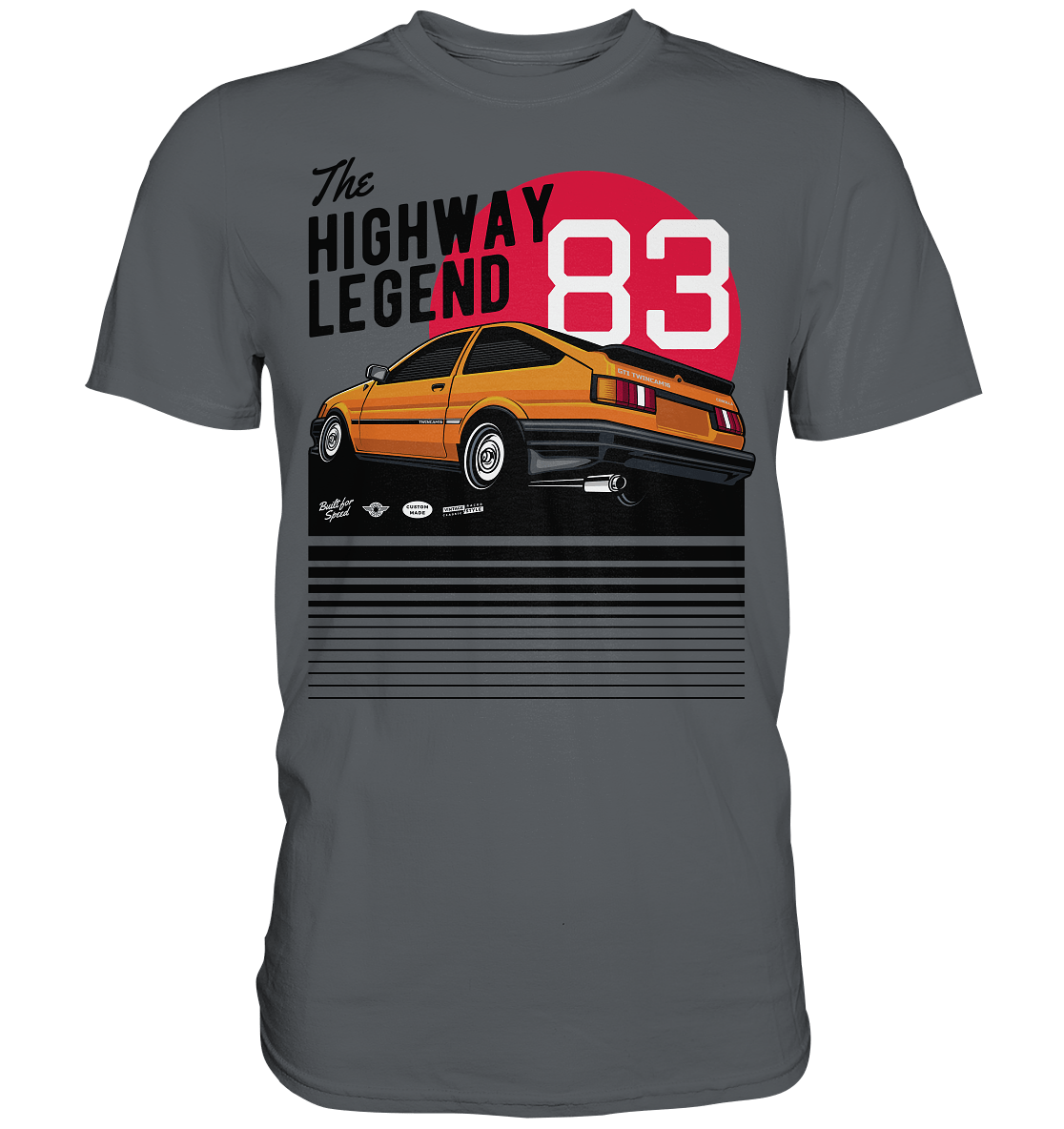 AE86 Corolla Levin - Premium Shirt - MotoMerch.de