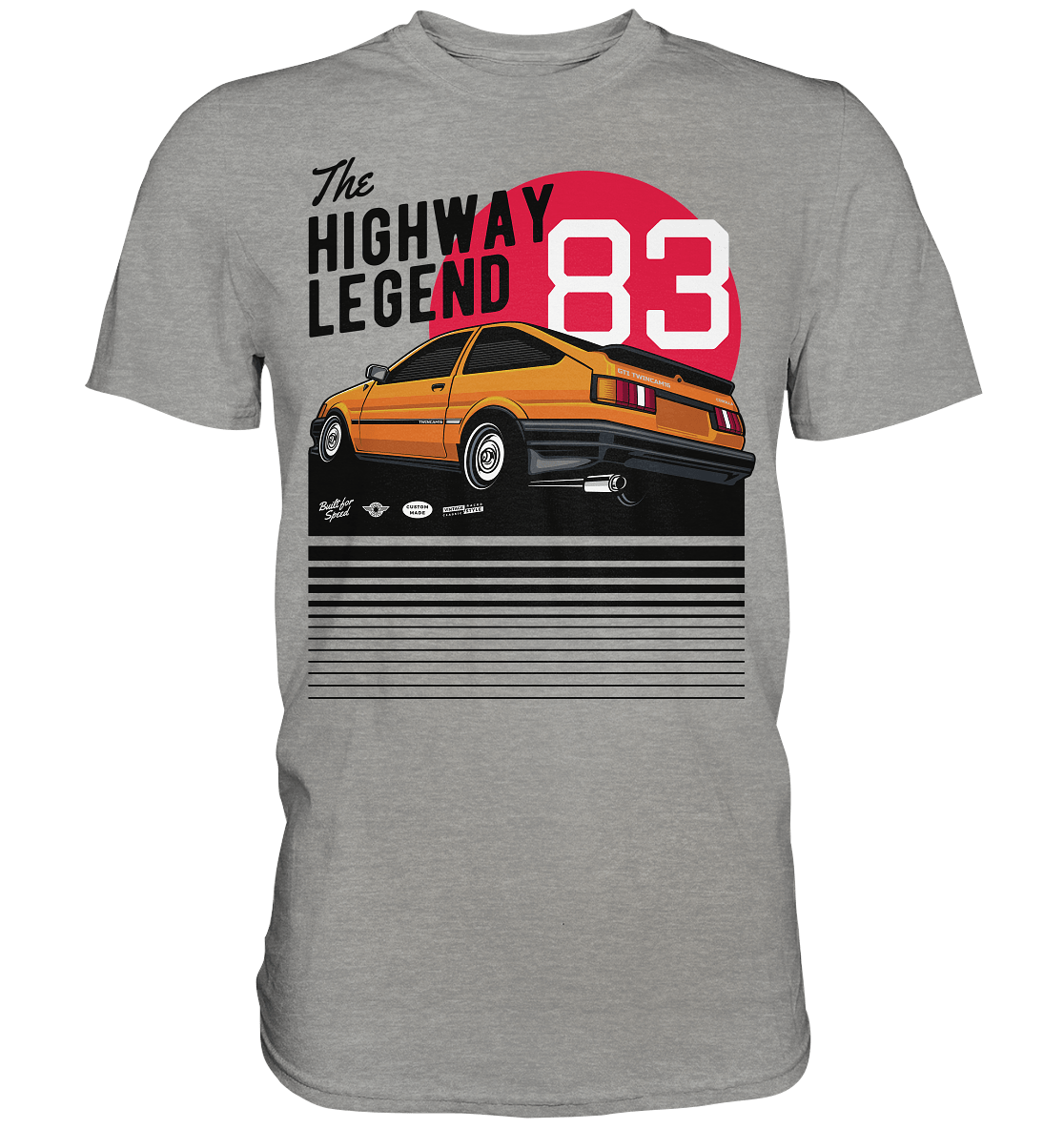 AE86 Corolla Levin - Premium Shirt - MotoMerch.de
