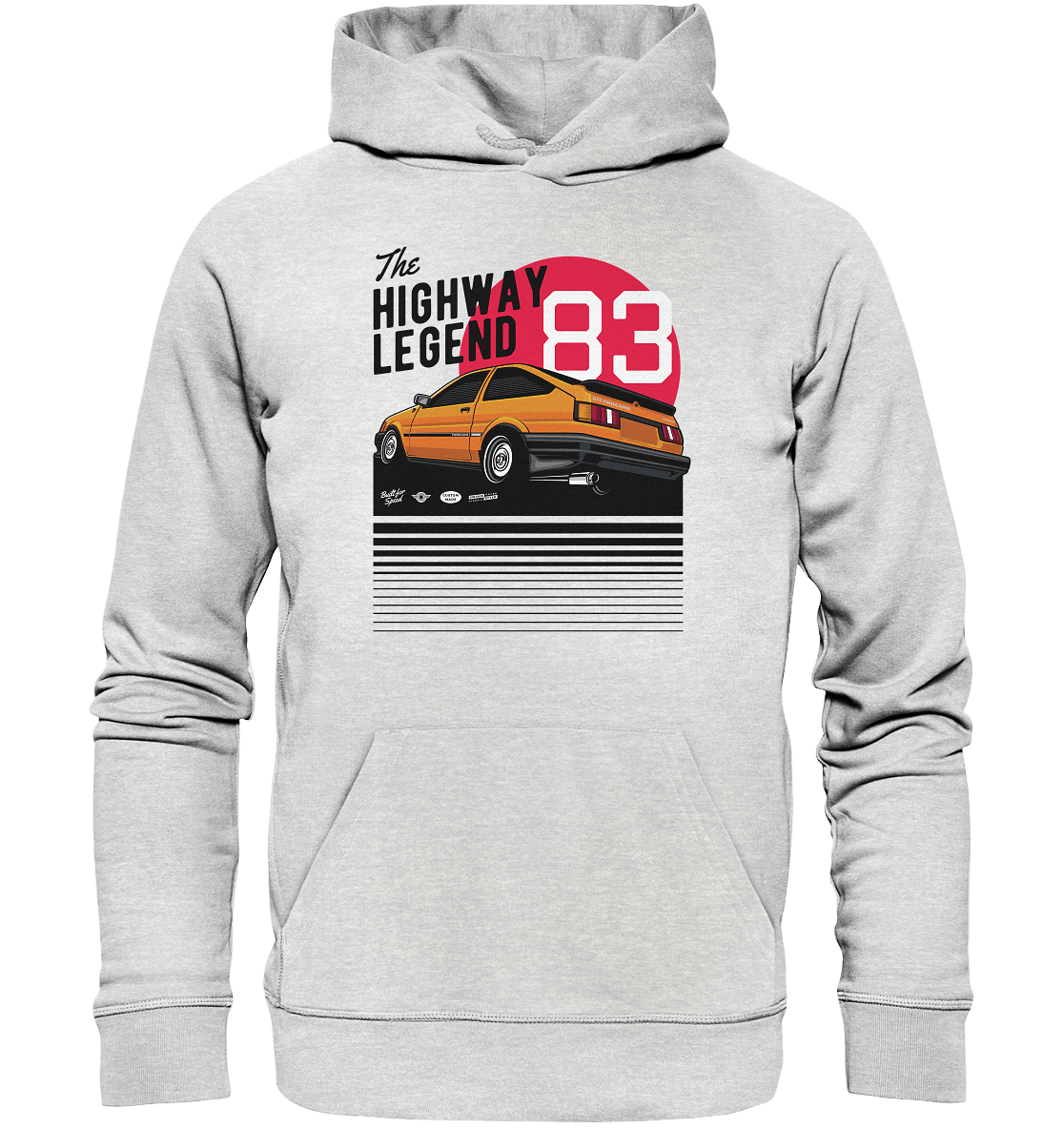 AE86 Corolla Levin - Premium Unisex Hoodie - MotoMerch.de