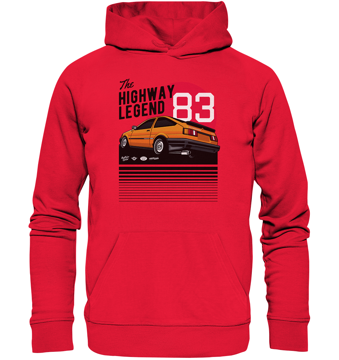 AE86 Corolla Levin - Premium Unisex Hoodie - MotoMerch.de