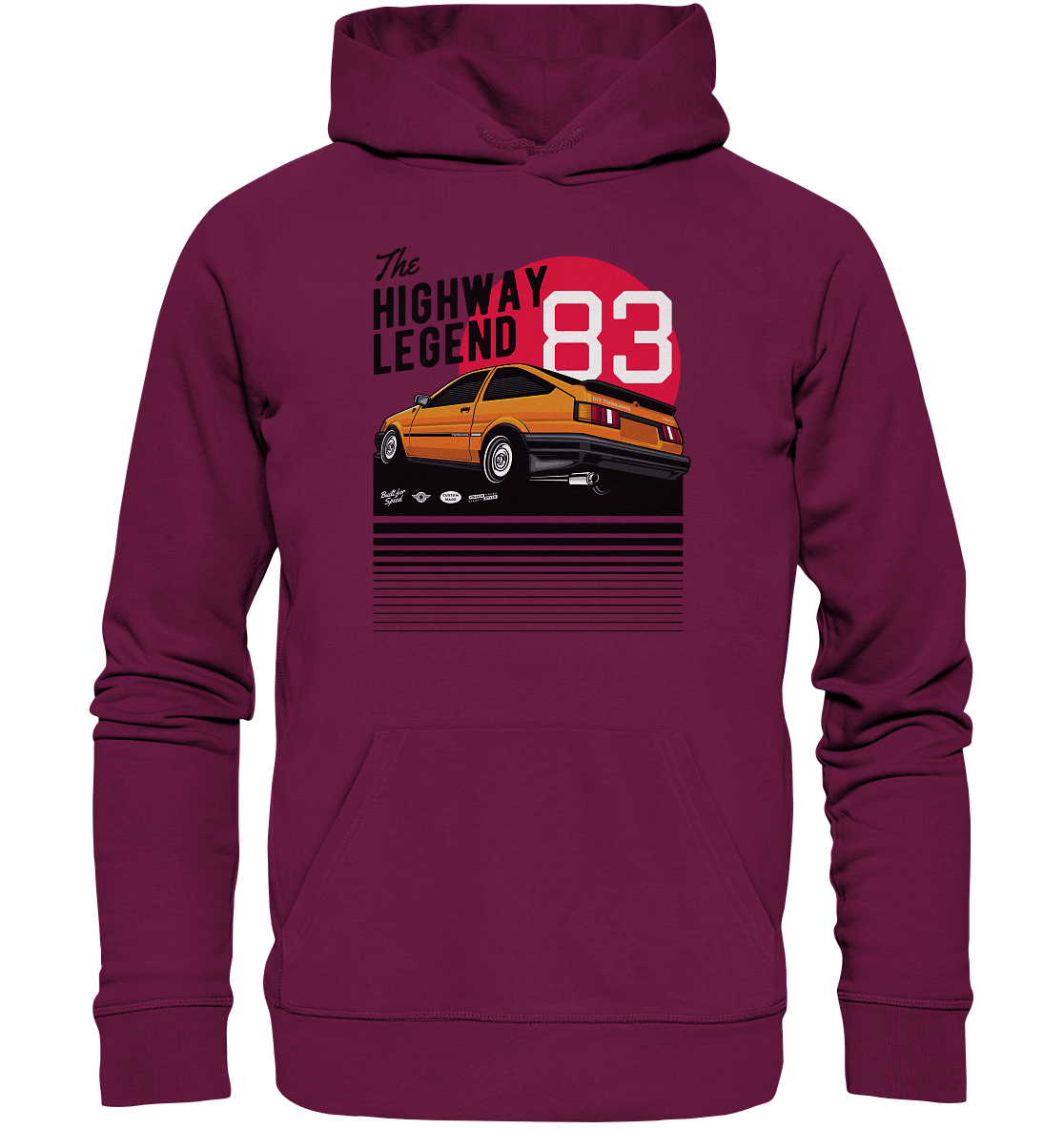 AE86 Corolla Levin - Premium Unisex Hoodie - MotoMerch.de