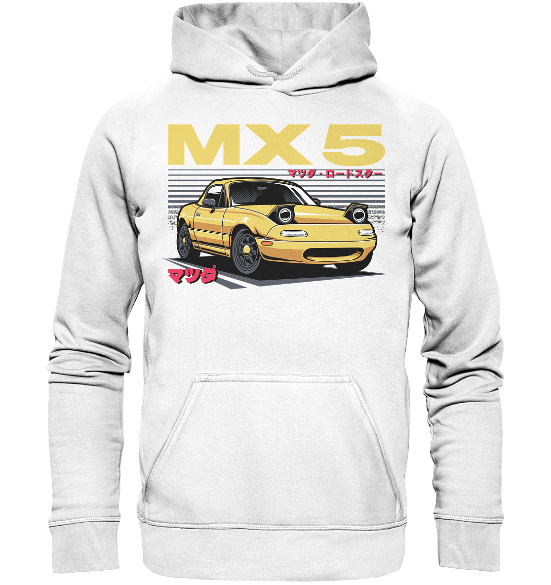 Banana Miata - Basic Unisex Hoodie - MotoMerch.de