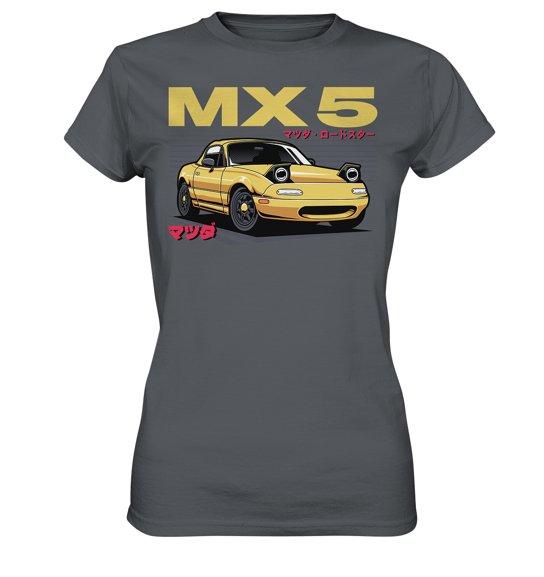 Banana Miata - Ladies Premium Shirt - MotoMerch.de