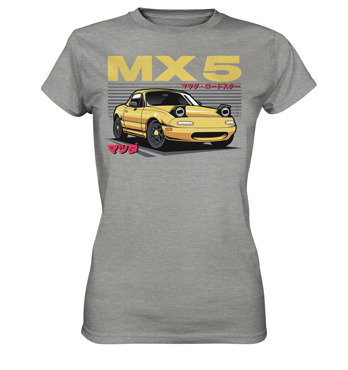Banana Miata - Ladies Premium Shirt - MotoMerch.de