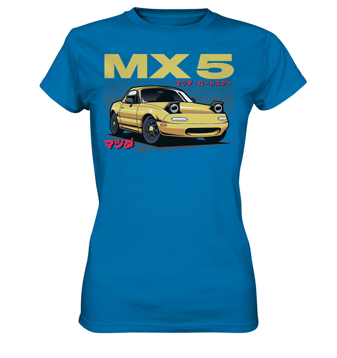 Banana Miata - Ladies Premium Shirt - MotoMerch.de