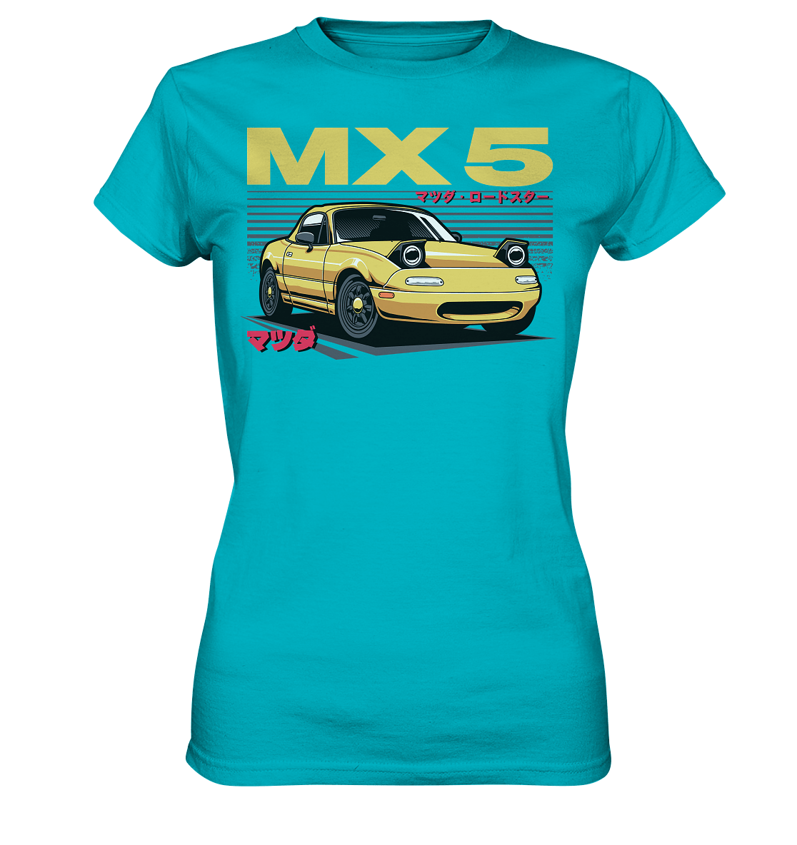 Banana Miata - Ladies Premium Shirt - MotoMerch.de