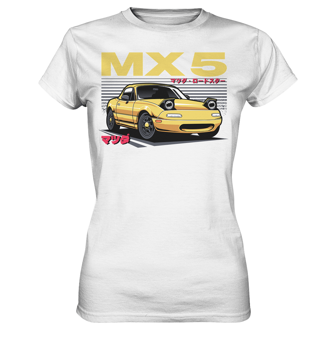 Banana Miata - Ladies Premium Shirt - MotoMerch.de