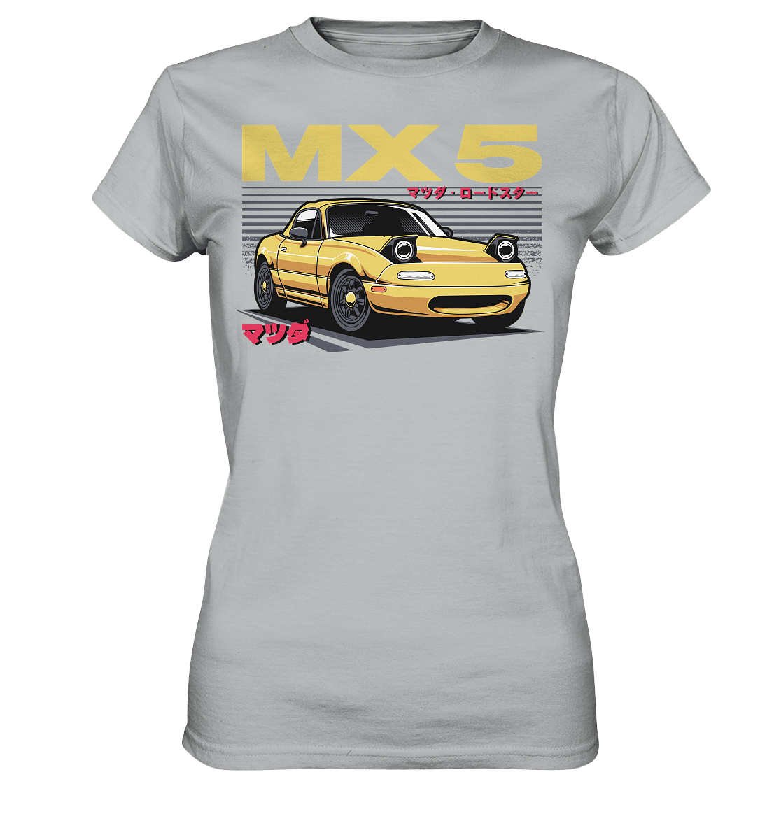 Banana Miata - Ladies Premium Shirt - MotoMerch.de