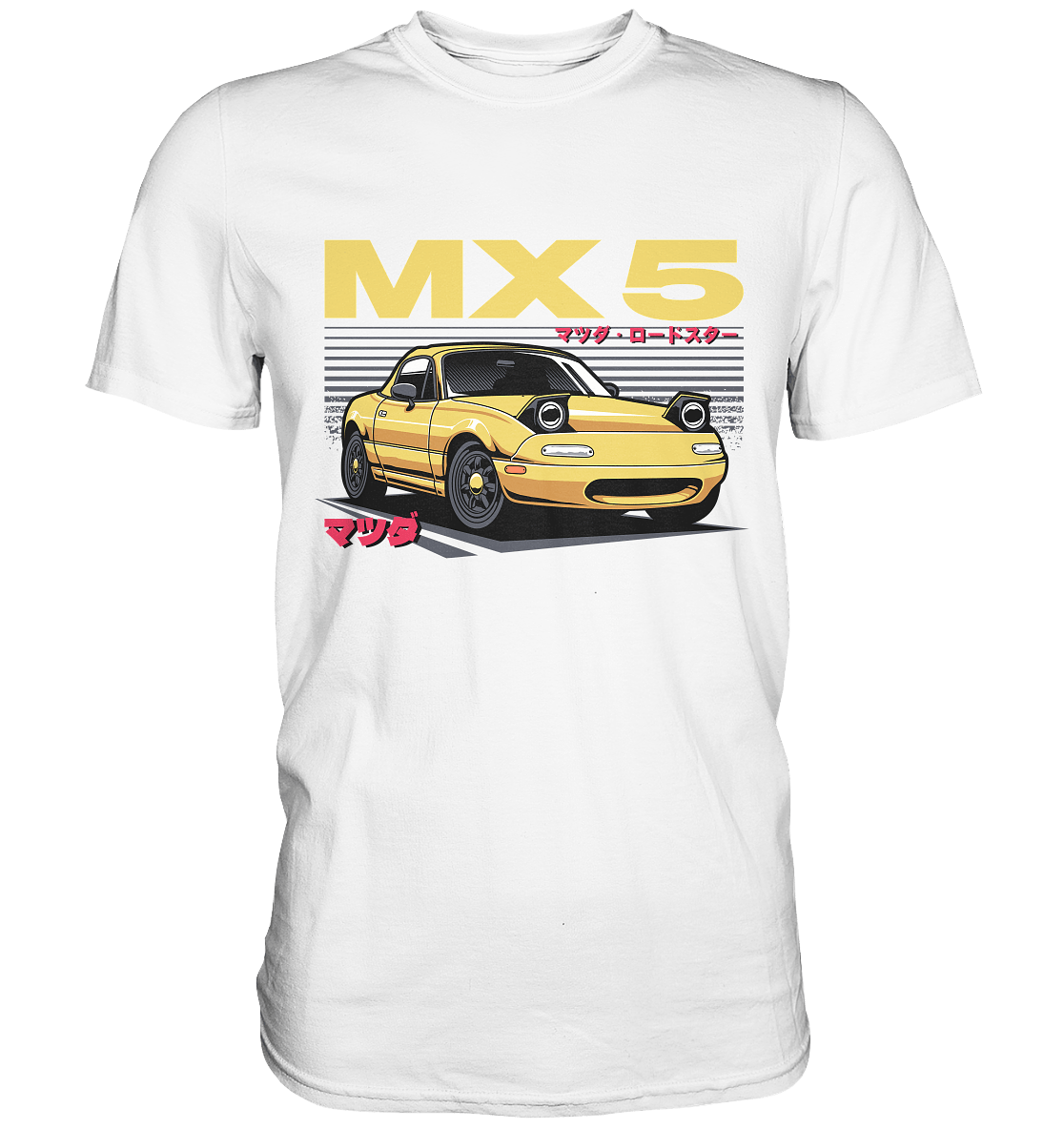 Banana Miata - Premium Shirt - MotoMerch.de