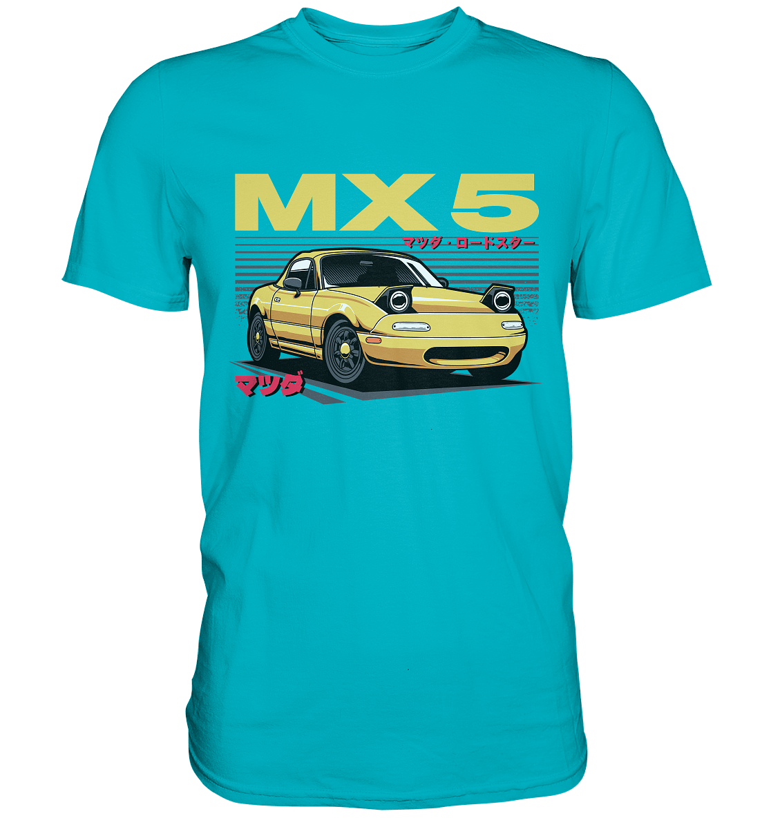 Banana Miata - Premium Shirt - MotoMerch.de