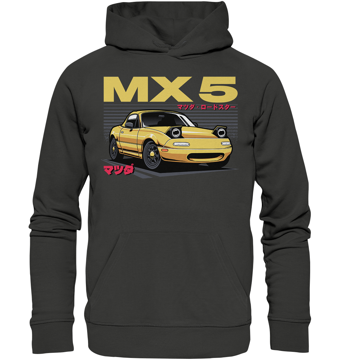 Banana Miata - Premium Unisex Hoodie - MotoMerch.de