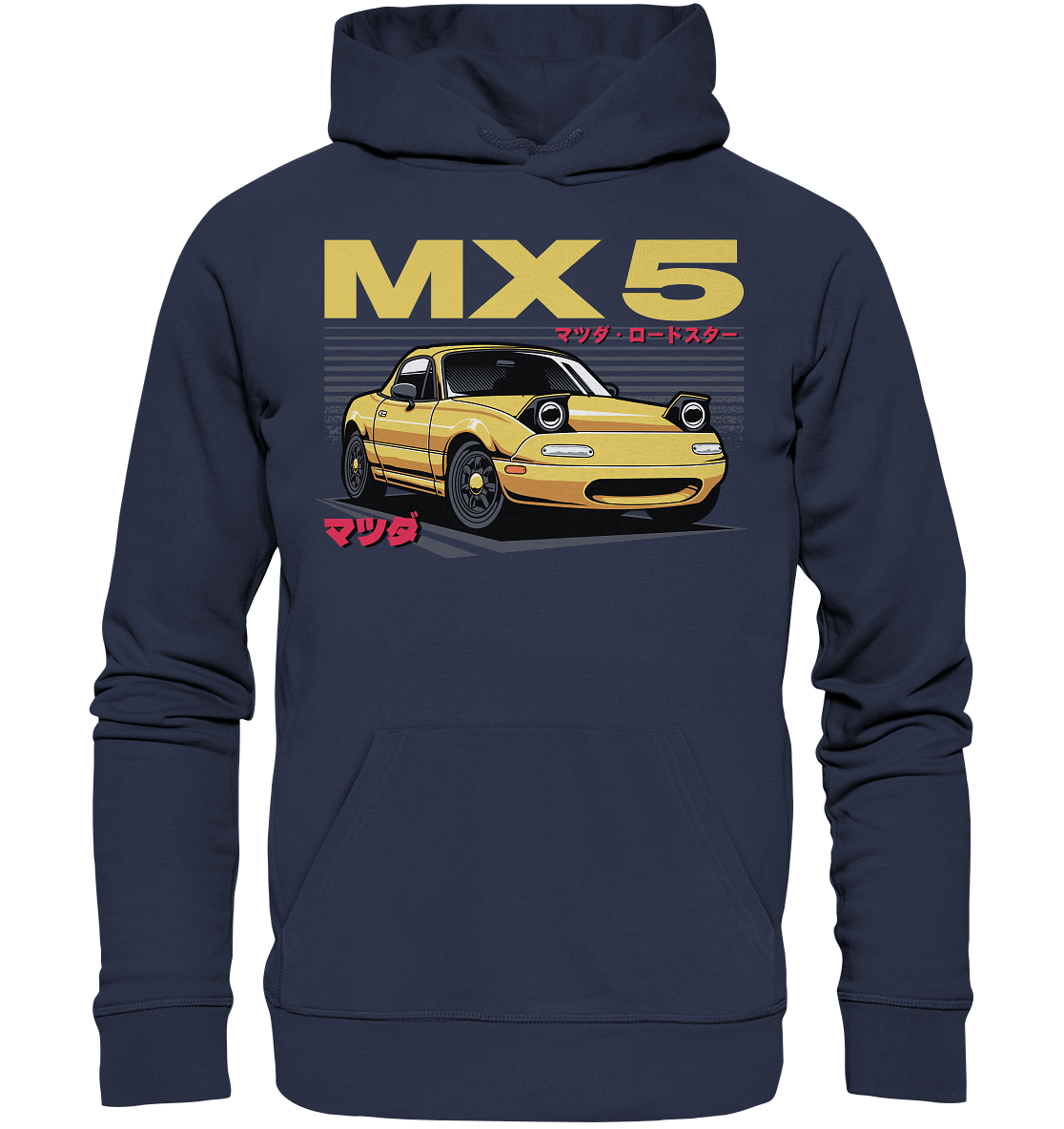 Banana Miata - Premium Unisex Hoodie - MotoMerch.de