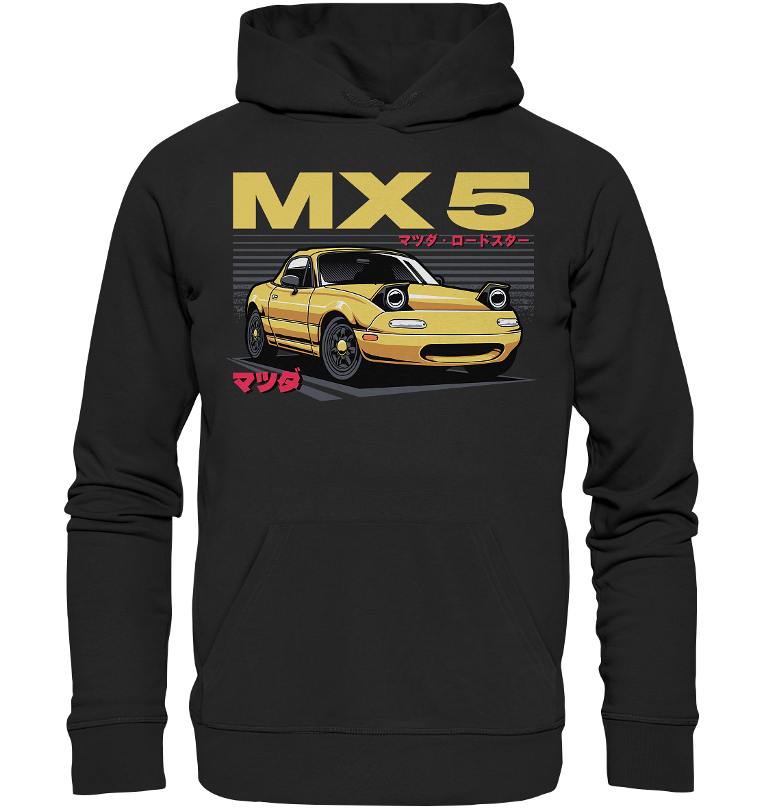 Banana Miata - Premium Unisex Hoodie - MotoMerch.de