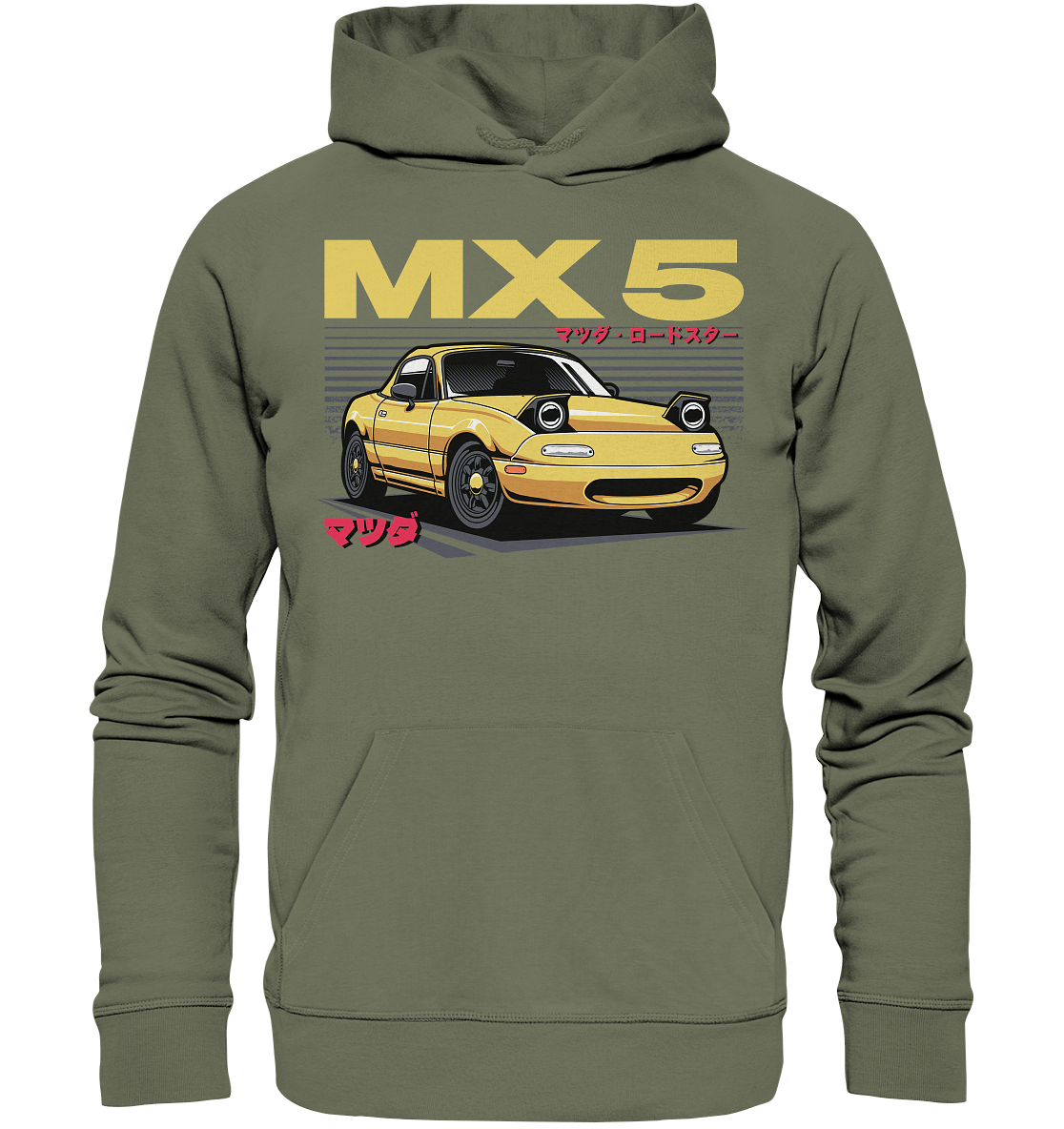 Banana Miata - Premium Unisex Hoodie - MotoMerch.de
