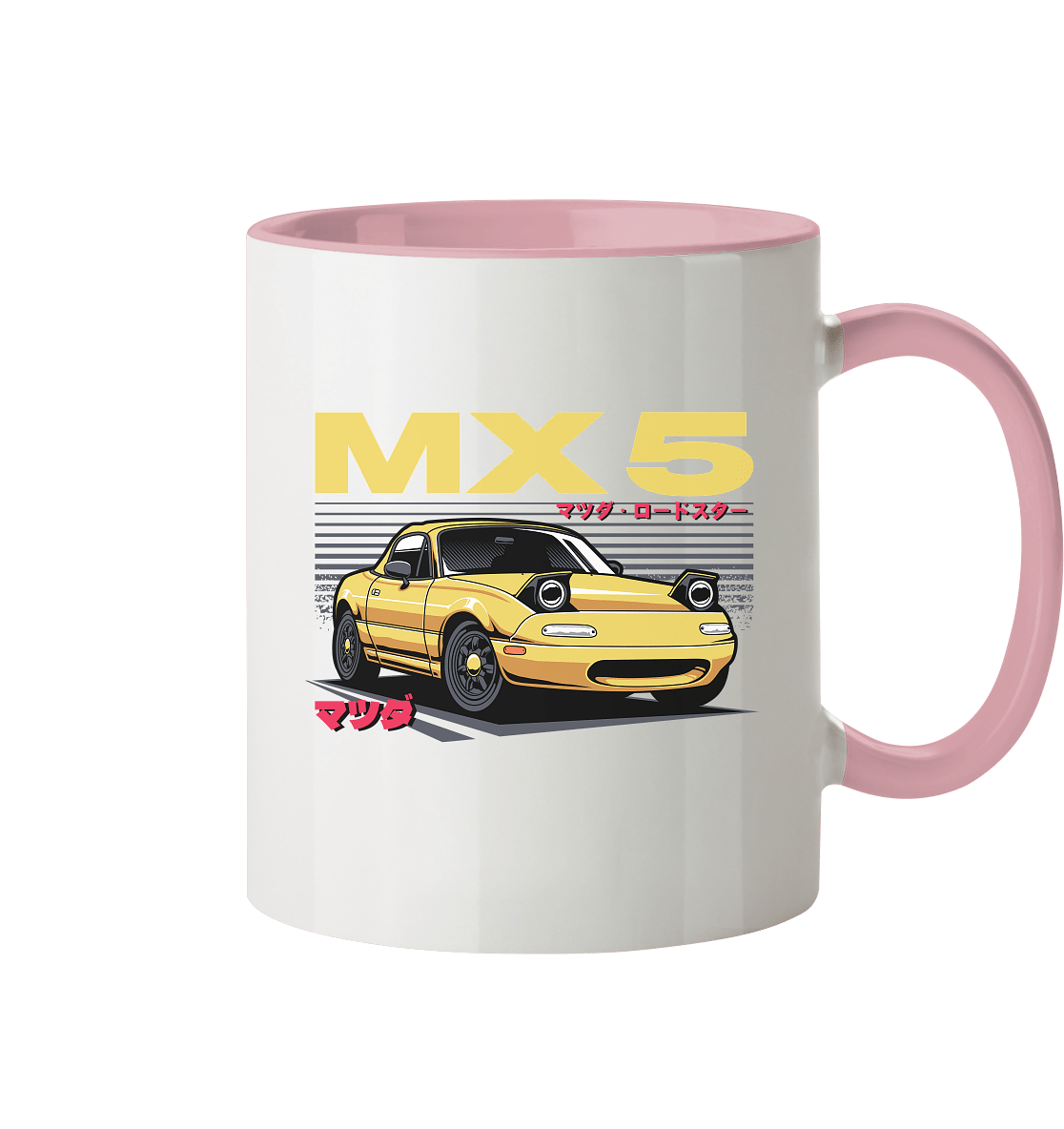 Banana Miata - Tasse zweifarbig - MotoMerch.de