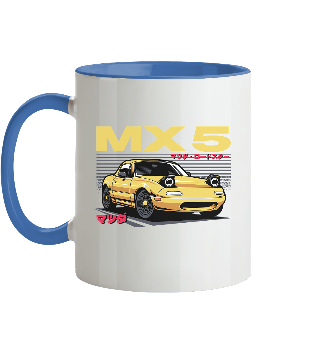 Banana Miata - Tasse zweifarbig - MotoMerch.de