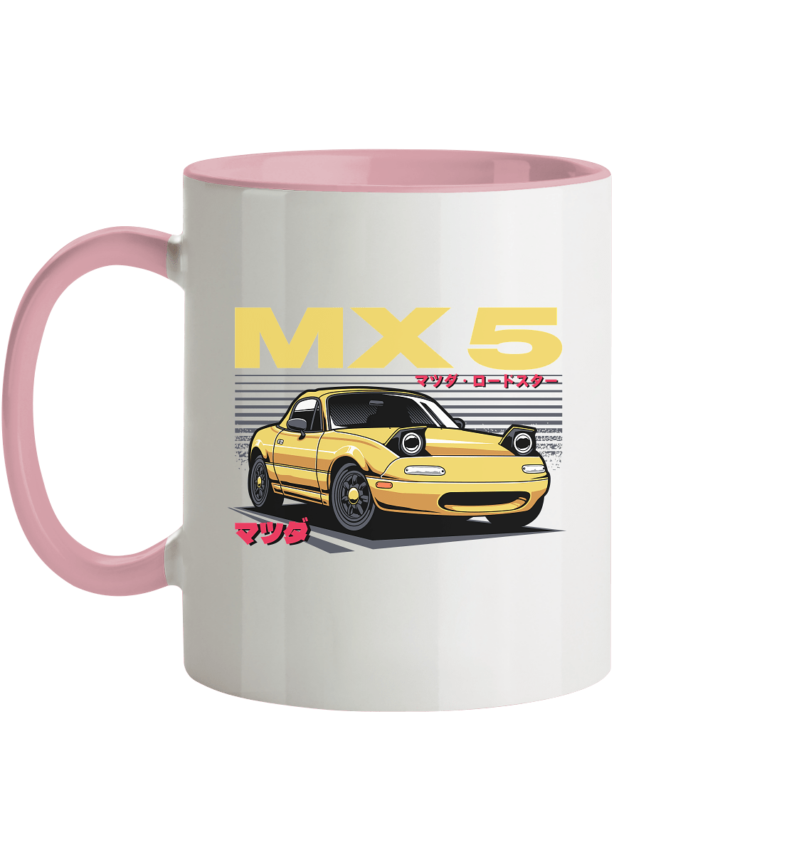 Banana Miata - Tasse zweifarbig - MotoMerch.de