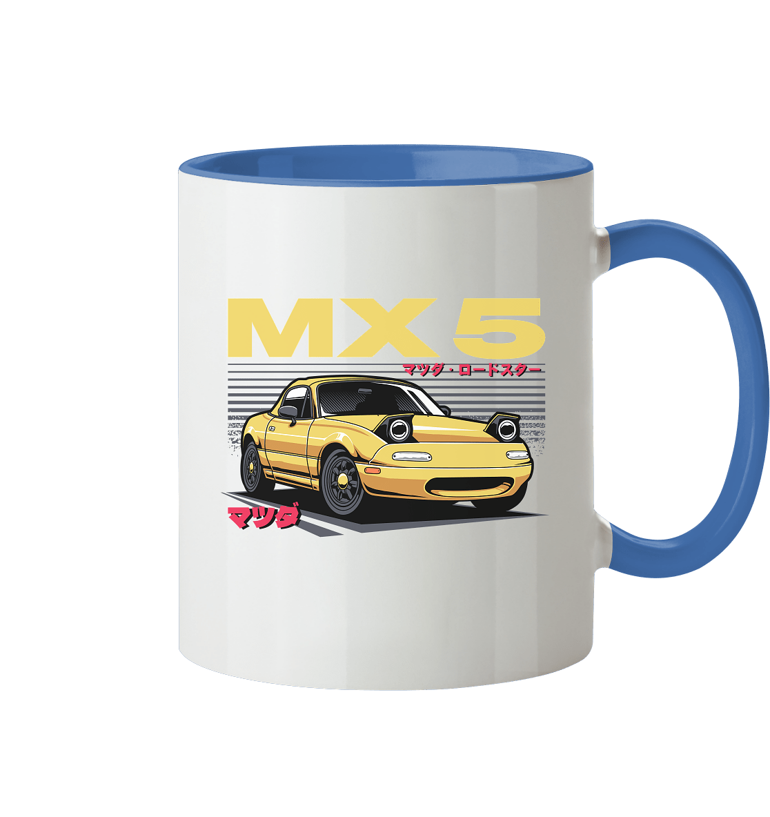 Banana Miata - Tasse zweifarbig - MotoMerch.de